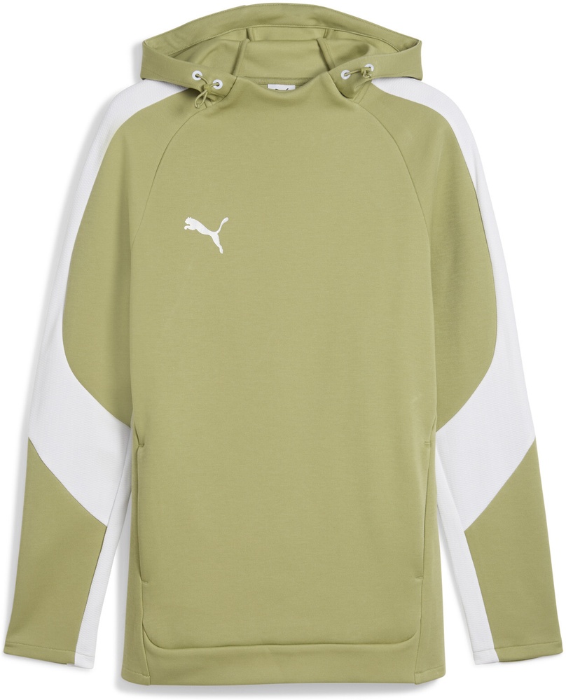 PumaHoodieTeamEVOSTRIPEHoody659954CalmingGreen-PumaSilver-PumaWhite-3XL