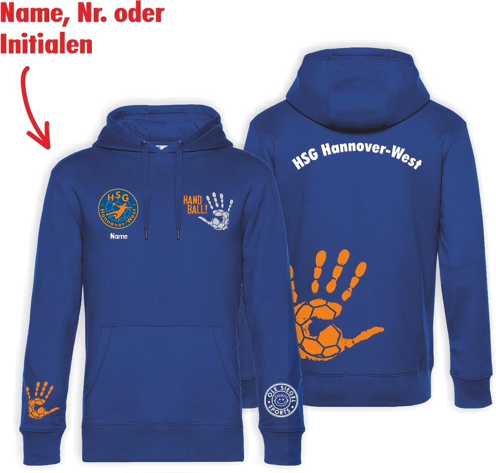 HSGHannover-WestBasicHoodieUnisex24442RoyalOrange-XXL