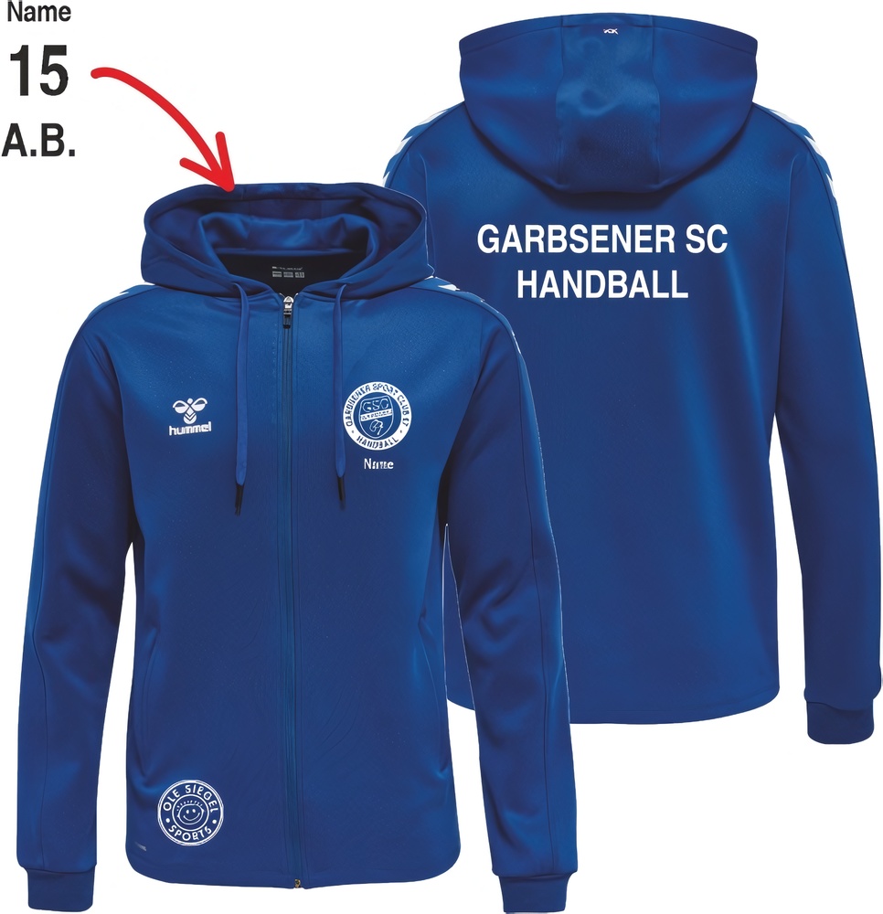 GarbsenerSCKinderHummelhmlCore20PolyZipHoodieSweatKids230854
