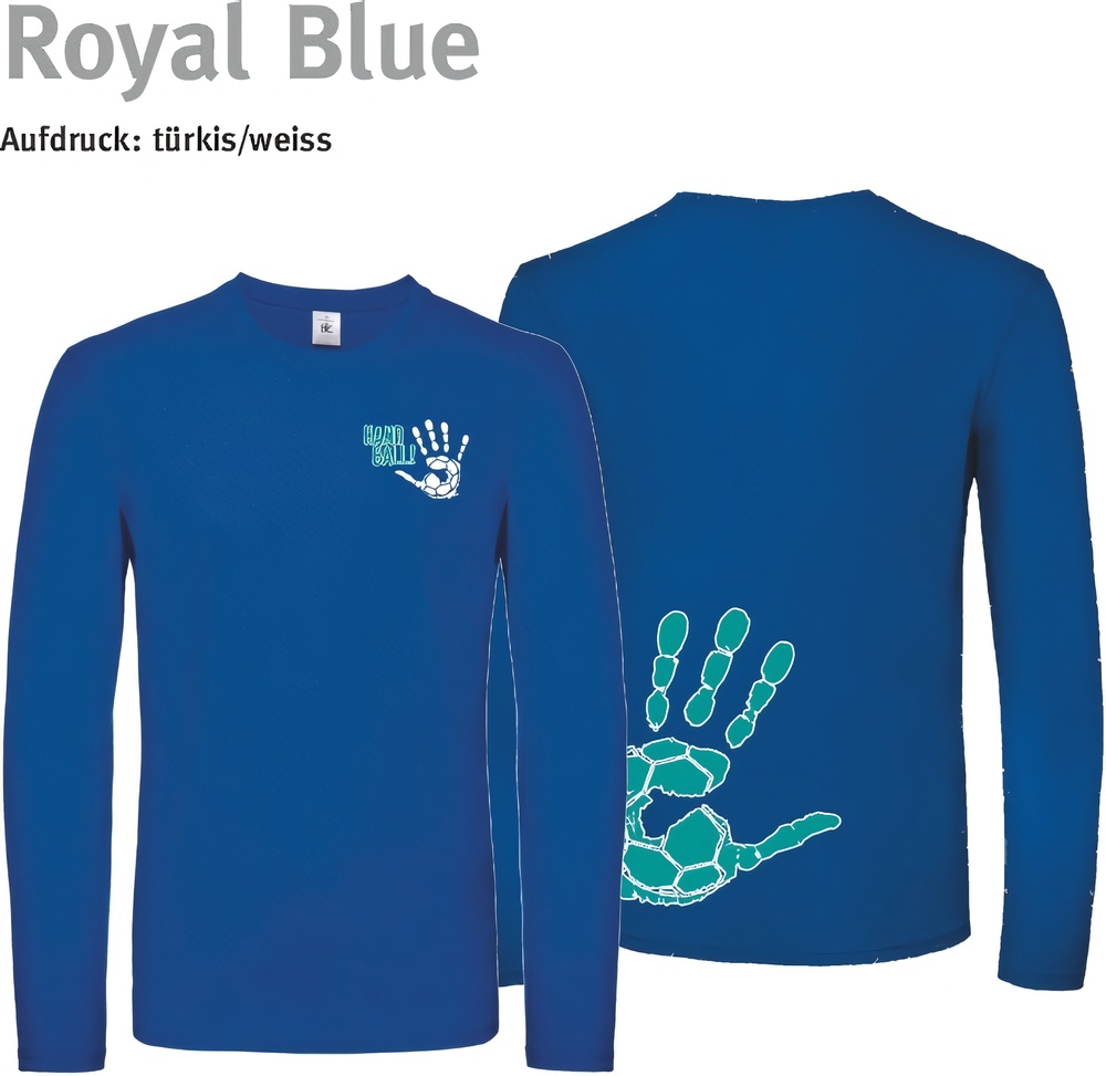 HandballCollectionLongsleeveTU05TRoyalBlue-S