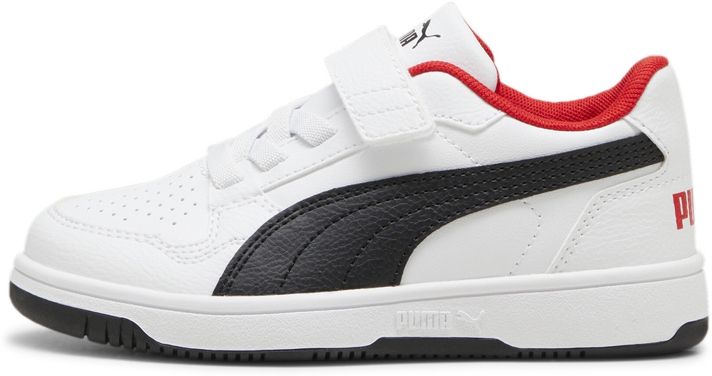PumaKinderSchuheLowReb-LACPS398995PumaWhite-PumaBlack-ForAllTimeRed-345