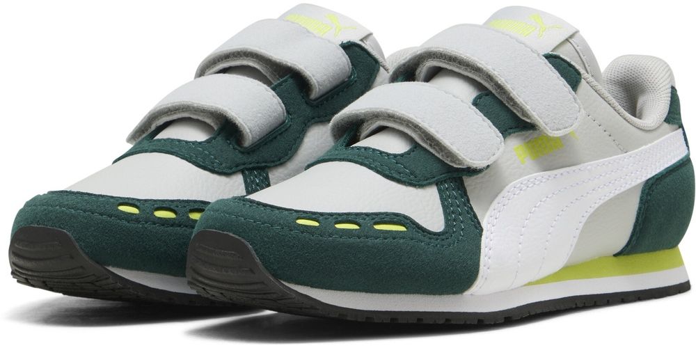 PumaKinderSchuheLowCabanaRacerSL20VPS383730CoolLightGray-PumaWhite-DarkMyrtle-LimeSmash-29