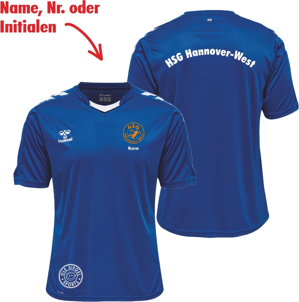 HSGHannover-WestDamenHummelhmlCore20PolyJerseySSLady230828