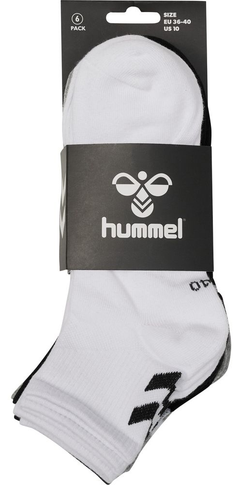 HummelSockenHmlchevron6-PackMidCutSocks213252BlackWhiteGrey-10