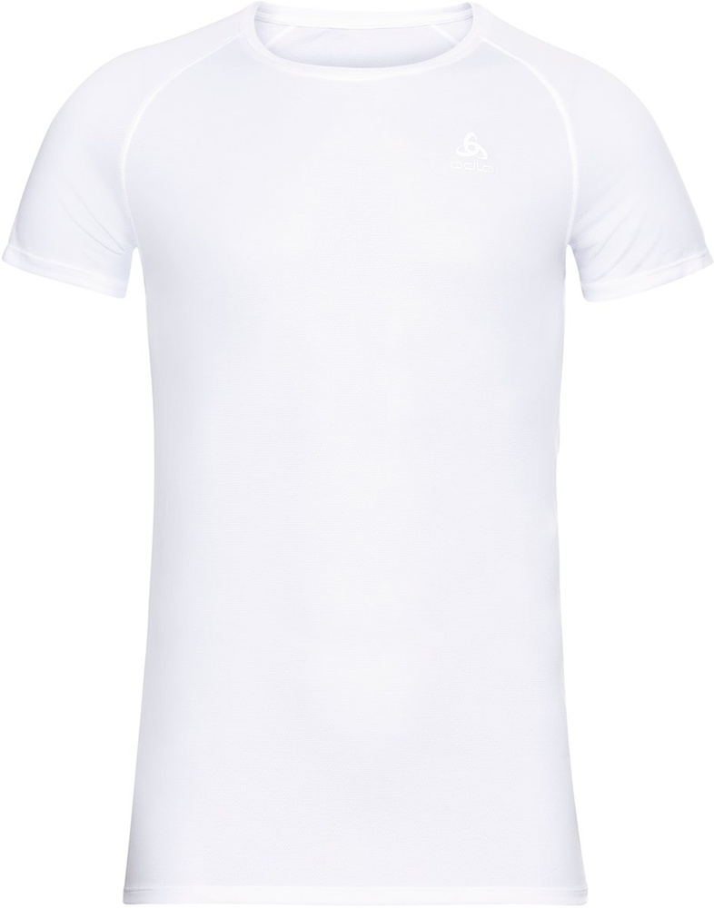 OdloTanktopBlTopCrewNeckSSActiveF-DryLightEco141162White-L