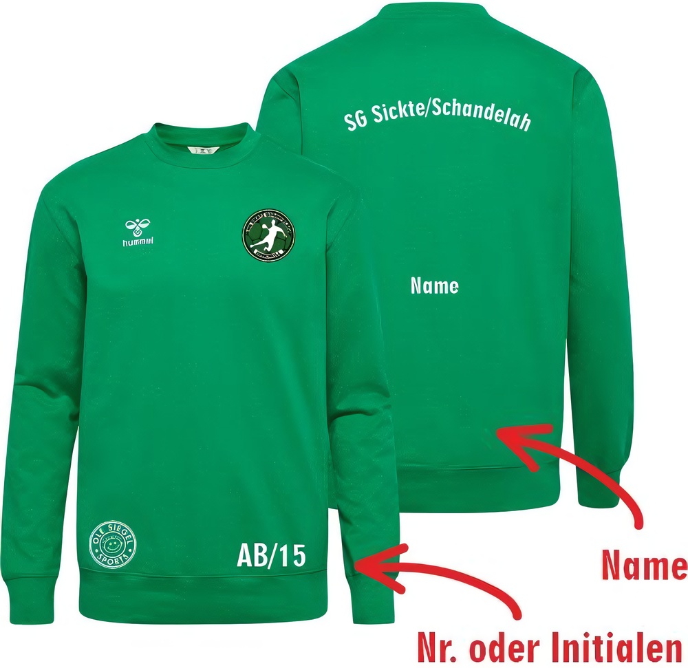 SGSickteSchandelahHummelhmlGO20CottonSweatshirtUnisex224835JellyBean-XXL