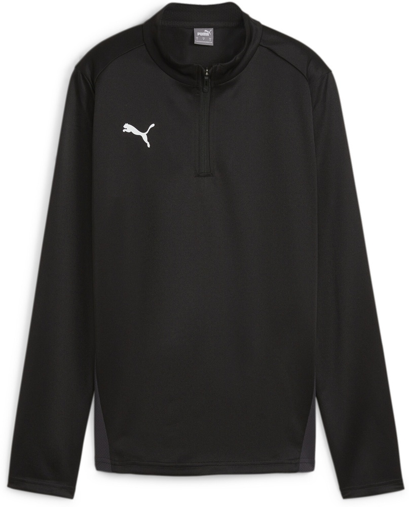 PumaDamenShirtTeamGoalTraining14ZipTopWmn658631PumaBlack-PumaWhite-FlatDarkGray-XL