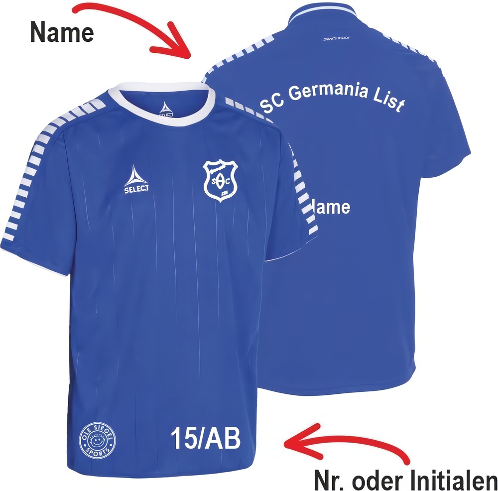 SCGermaniaListSelectArgentinaTrikotUnisex600023BlauWei-XXL
