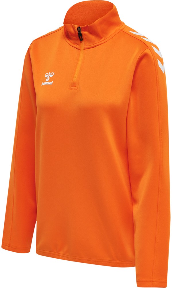 HummelDamenHalf-ZipSweatshirtHmlcoreXkHalfZipSweatWomanOrangeTiger-XXL
