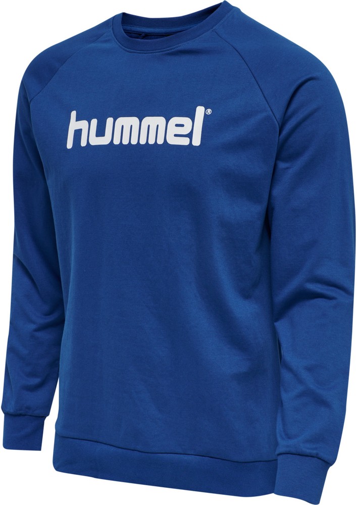 HummelDamenSweatshirtHmlgoCottonLogoSweatshirtWomanTrueBlue-XXL