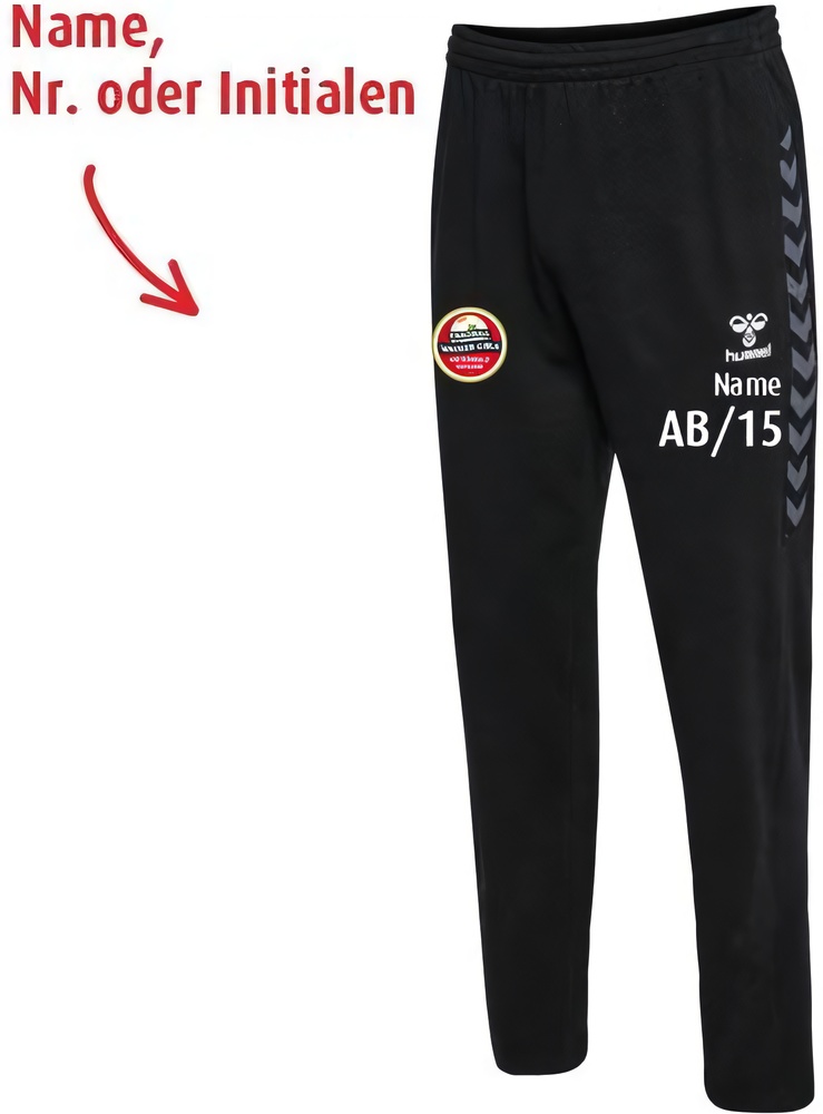 HSGWackerOsterwaldSchloRiHummelhmlAuthenticCottonTrainingPantUnisexmitVereinslogo220012L