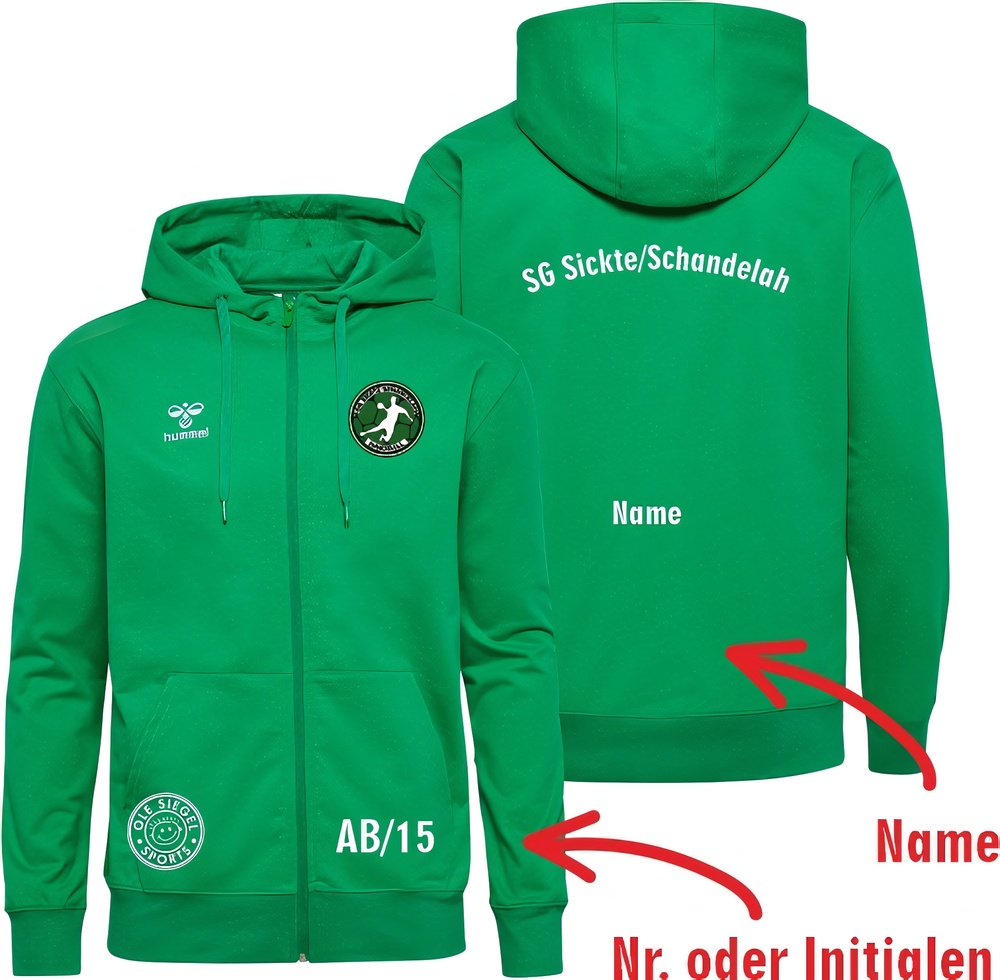 SGSickteSchandelahHummelhmlGO20CottonZipHoodieUnisex224837