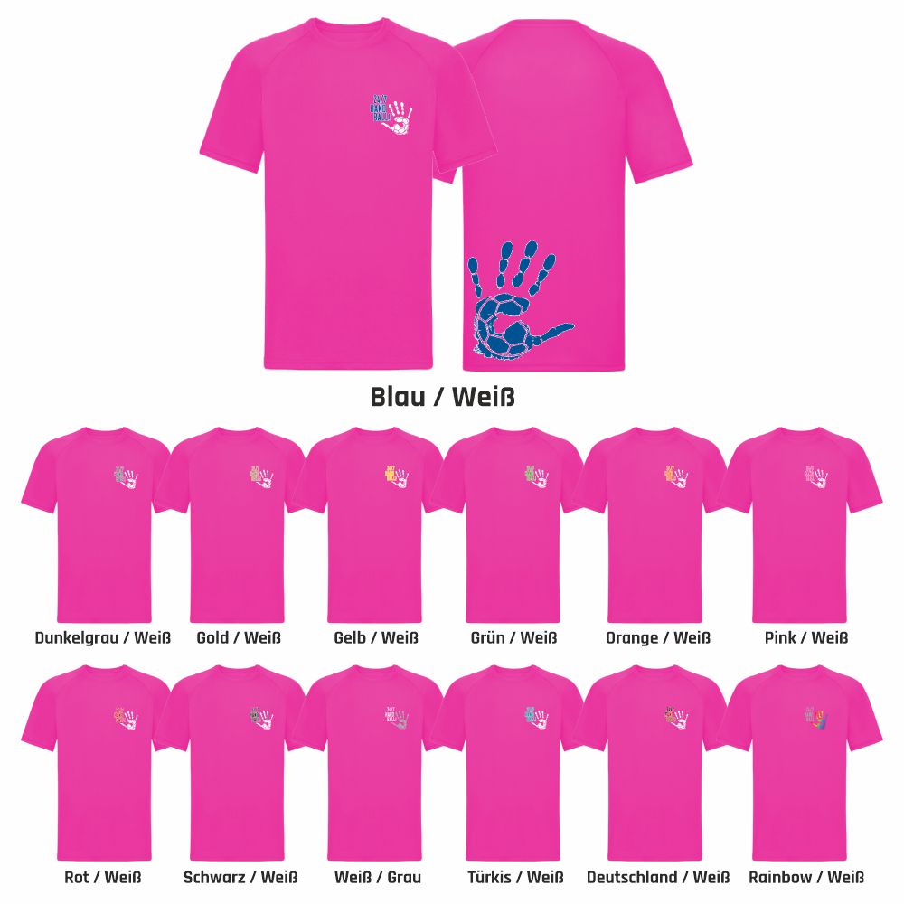 HandballCollectionFunktionsshirtS287XSuperPink-XXS