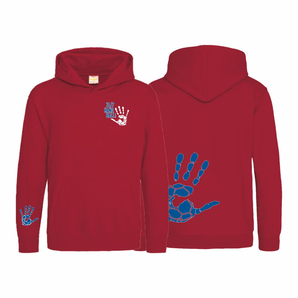 HandballCollectionKinderHoodieJH001JRedHotChilli-1-2Jahre