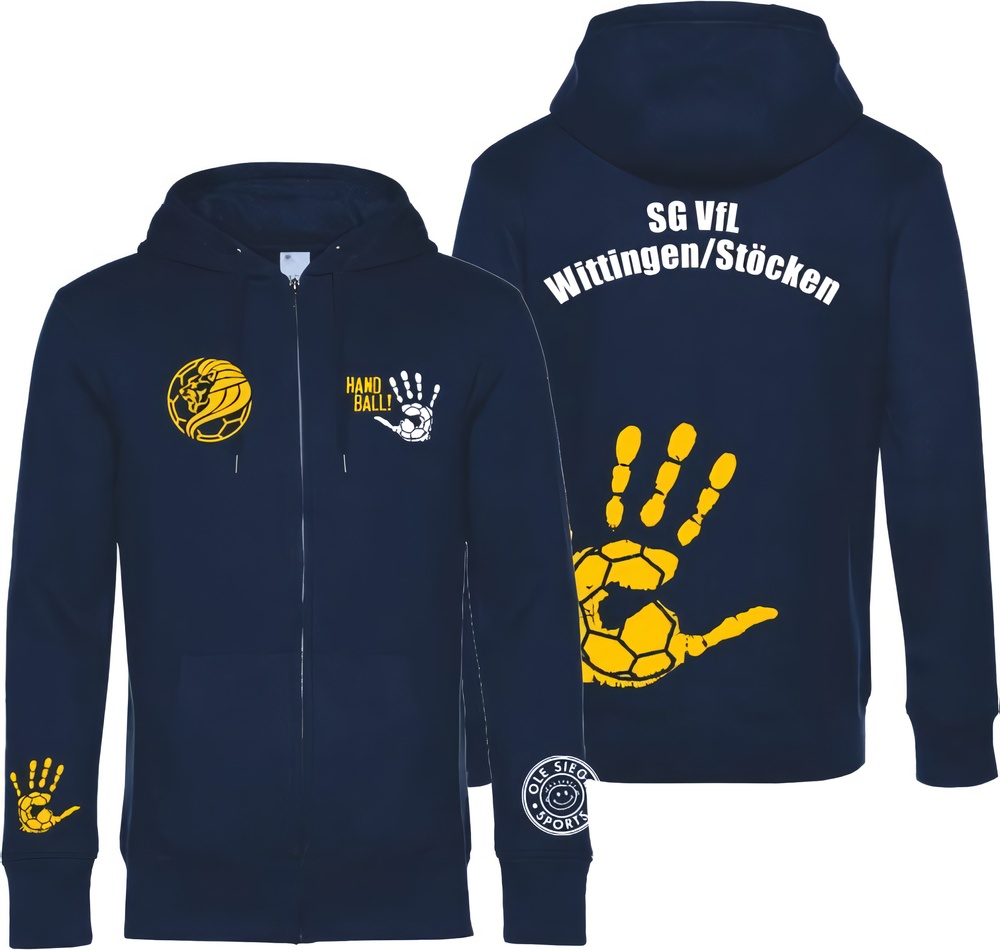 SGVfLWittingenStckenUnisexHandballHoodiejacke24642Navy-XXL