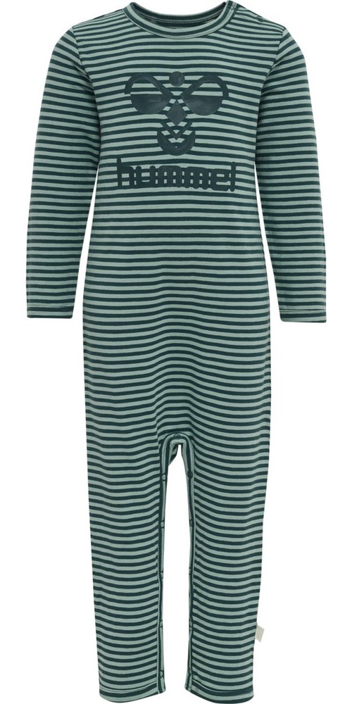 HummelKinderBodysuitLangarmHmlmulleBodysuitDeepTeal-56