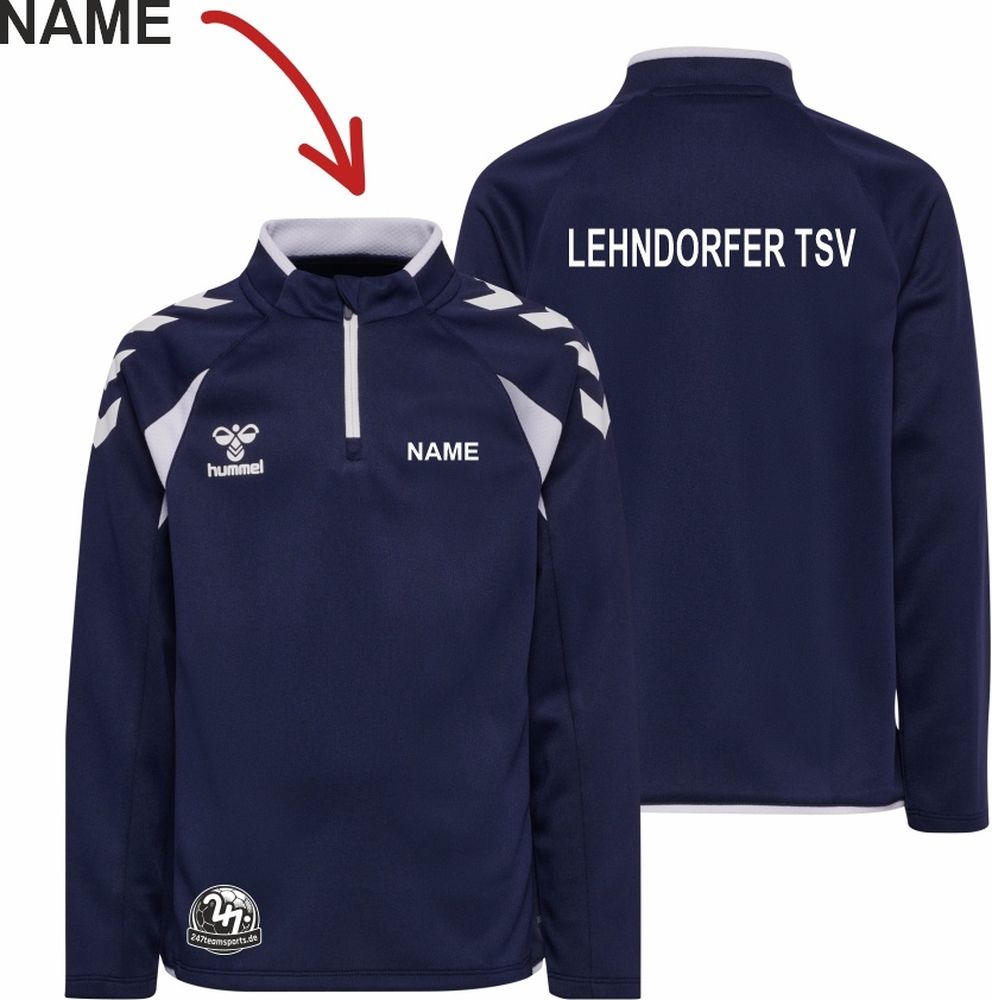 LehndorferTSVHummelhmlCore20PolyHalfZipUnisex230832Marine-L