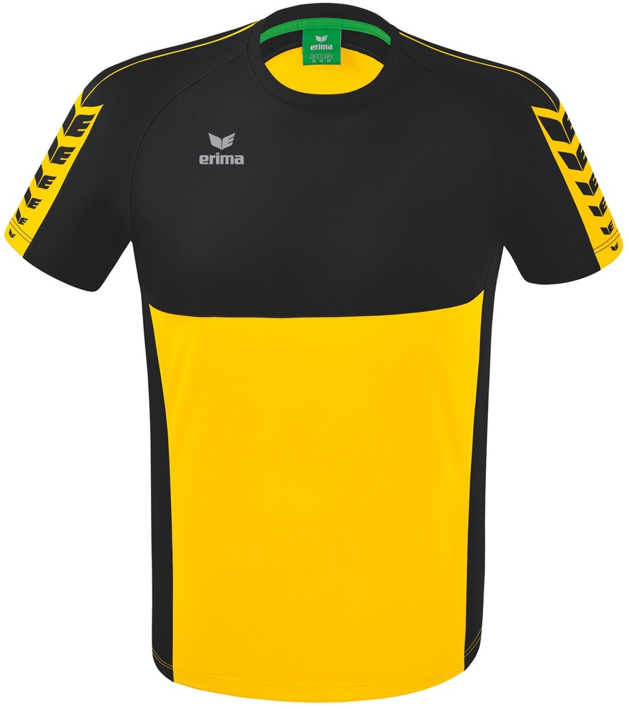 ErimaSportshirtSixWingsT-Shirt22-0005GelbSchwarz-116