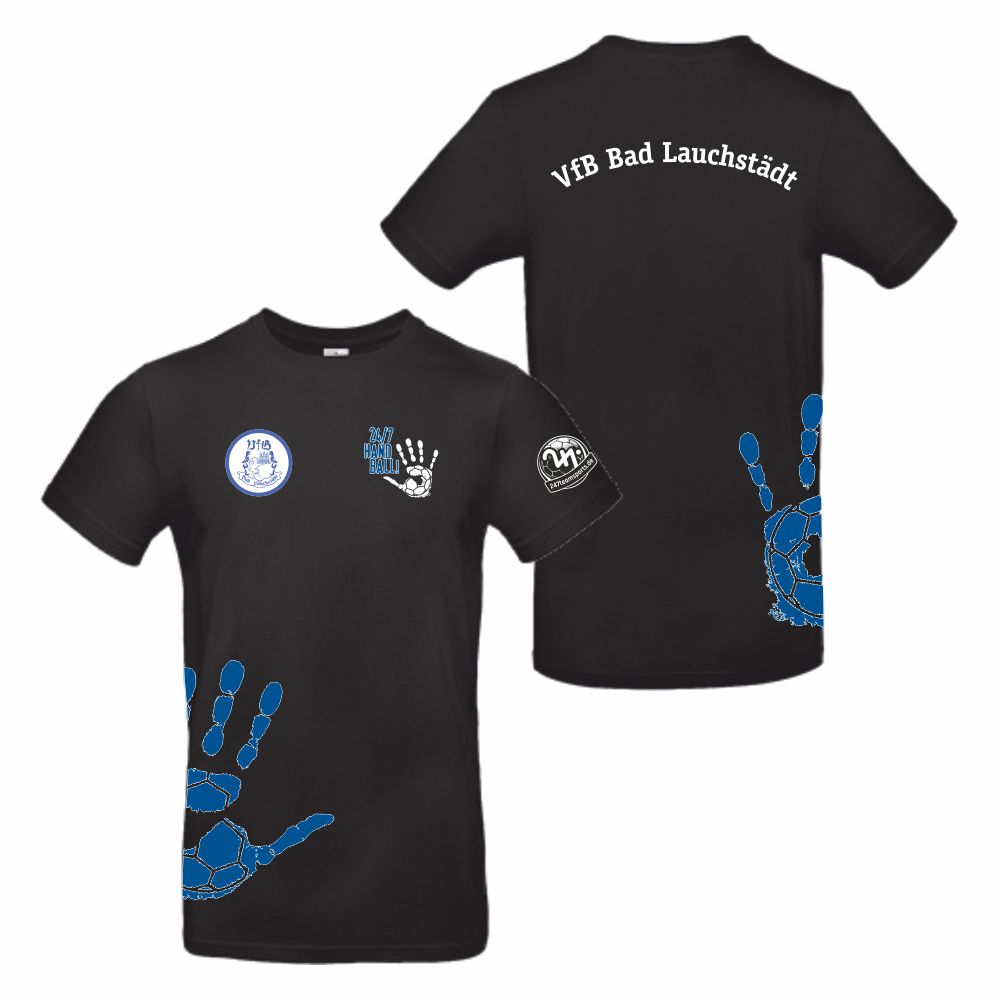 VfBBadLauchstdtBasicUnisexT-Shirt01942Black-XL