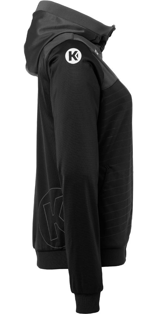 KempaDamenTrainingsjackeEmotion20KapuzenjackeWomen2002257SchwarzAnthra-XS