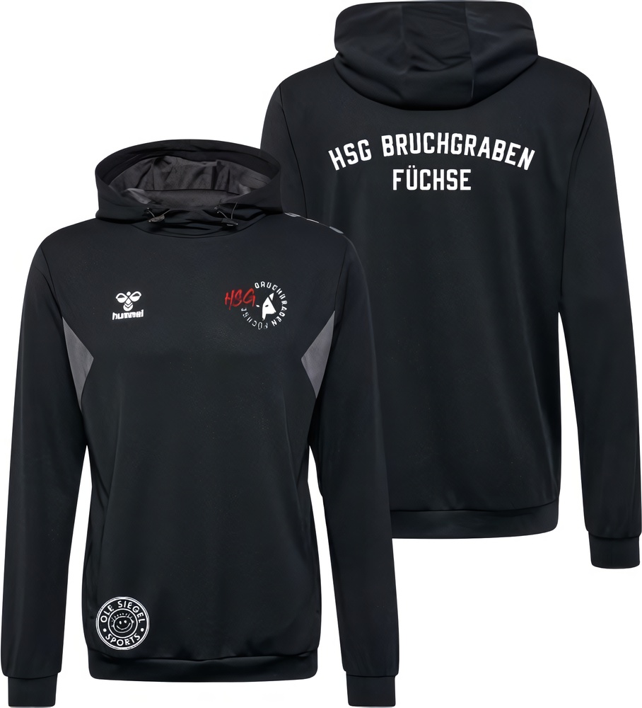 HSGBruchgrabenFchseHummelhmlAuthenticPLHoodieUnisex219976Black-XXL