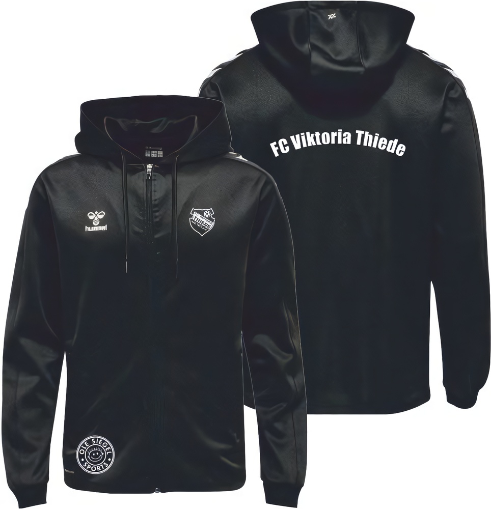 FCViktoriaThiedeKinderHummelhmlCore20PolyZipHoodieSweatKids230854