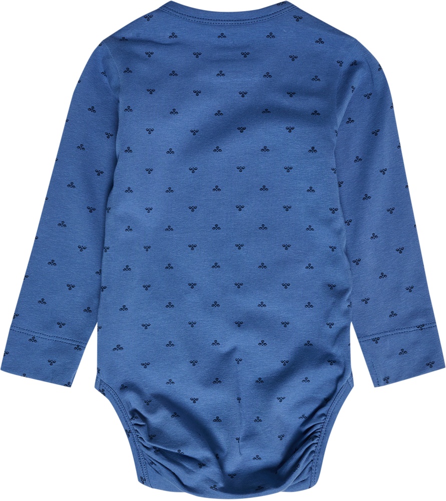 HummelKinderBodysMiniBeeAopBodyLongsleeve230320DutchBlue-98-ca3Jahre
