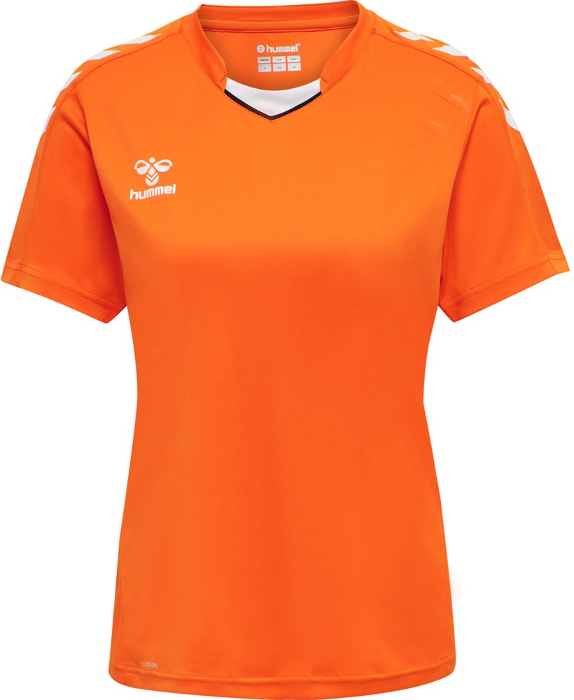 HummelDamenTrikotKurzarmHmlcoreXkPolyJerseySSWomanOrangeTiger-XXL