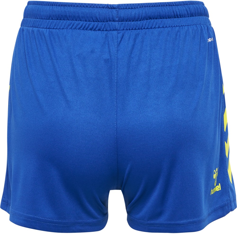 HummelDamenShortsHmlcoreXkPolyShortsWomanTrueBlueBlazingYellow-XXL