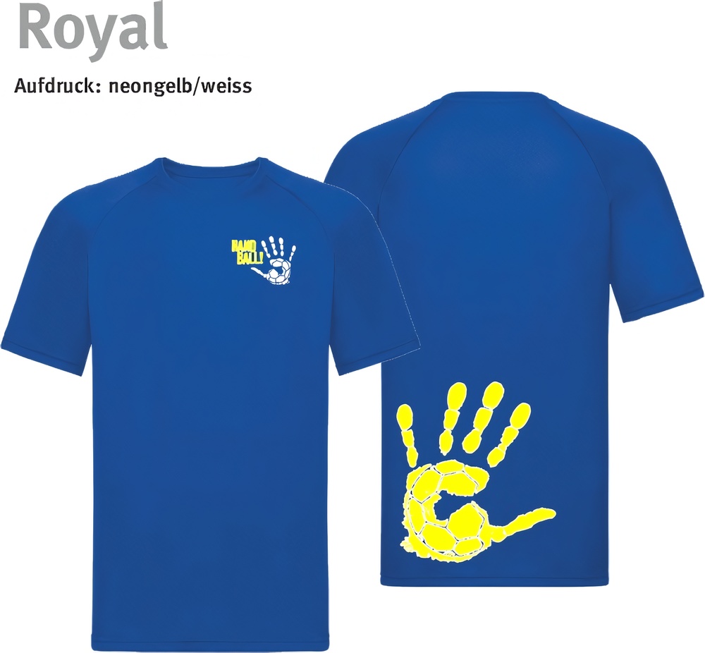 HandballCollectionFunktionsshirtS287XRoyal-XXS