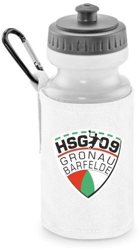 HSG09GronauBarfeldeUniversalBasicTrinkflaschemitHalterQD440White
