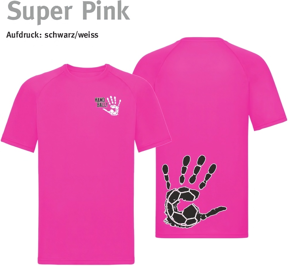 HandballCollectionFunktionsshirtS287XSuperPink-XXS