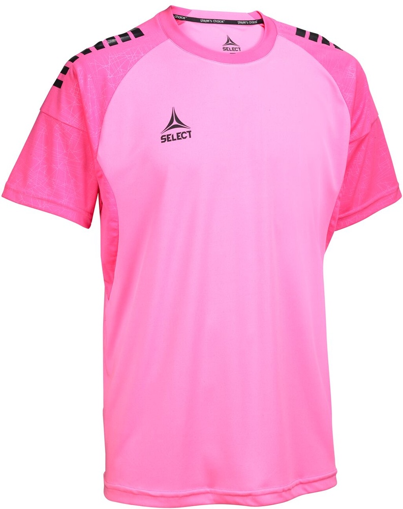 SelectTrikotKurzarmSpainV25600105PinkSchwarz-S