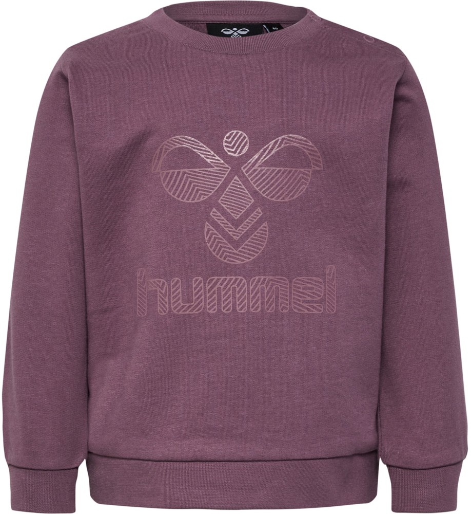 HummelKinderSweatshirtsHmlfastwoLimeSweatshirtTulipwood-104