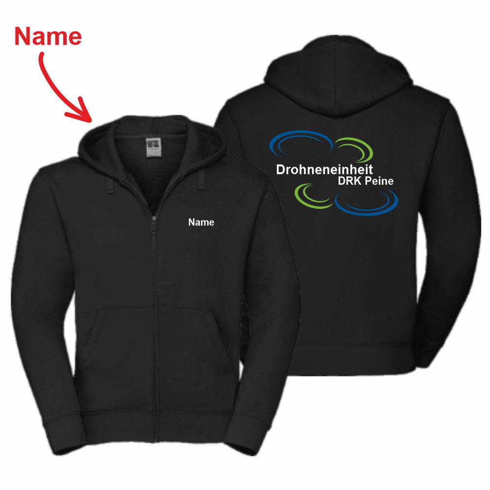 DeutschesRotesKreuzPeineDRKDrohneneinheitPeineHoodie-JackeUnisex26600-DP