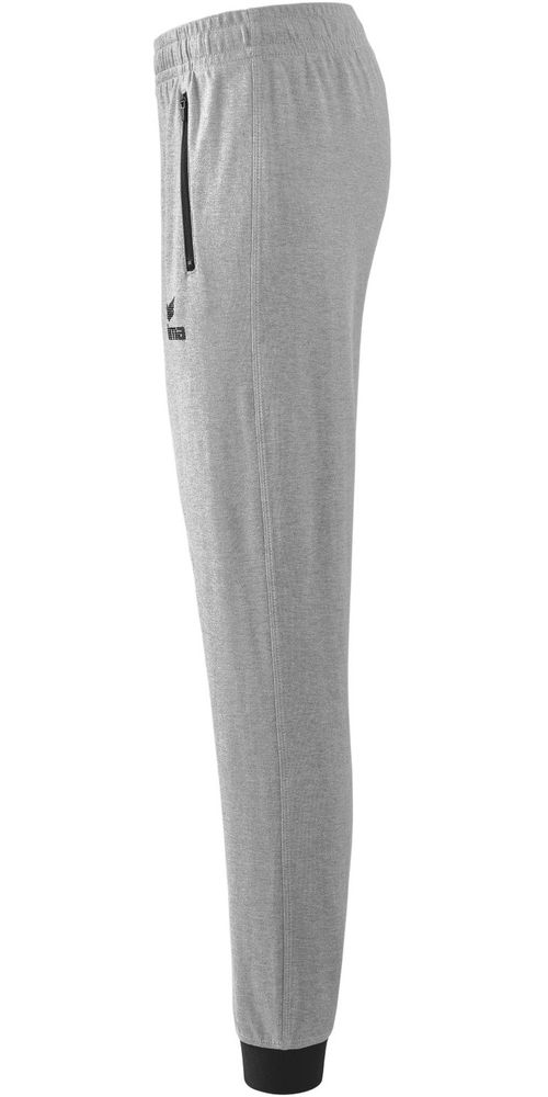 ErimaDamenJogginghoseEssentialSweathose18-0043HellgrauMelangeSchwarz-34XXS
