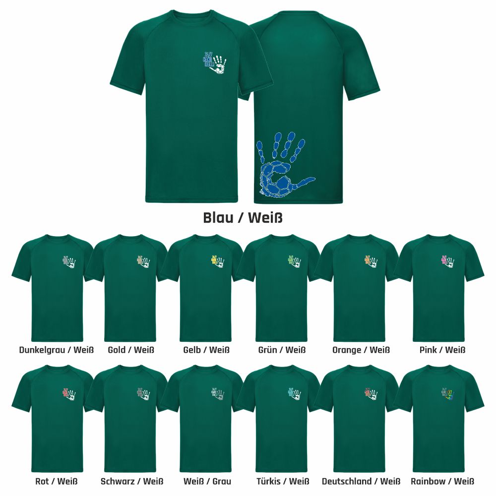 HandballCollectionFunktionsshirtS287XBottleGreen-XXS