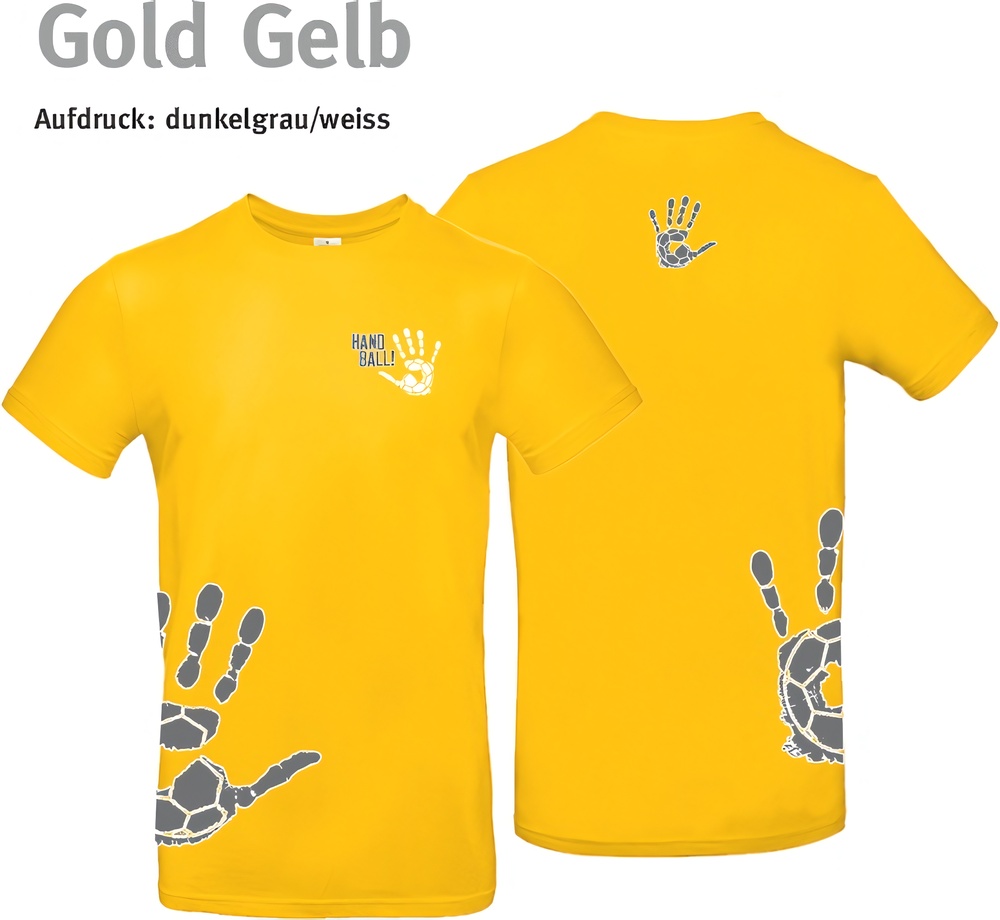 HandballCollectionT-ShirtTU03TGold-XS