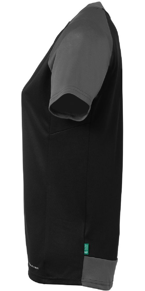 KempaDamenSportshirtAmbition28Shirt2005146SchwarzAnthra-XS