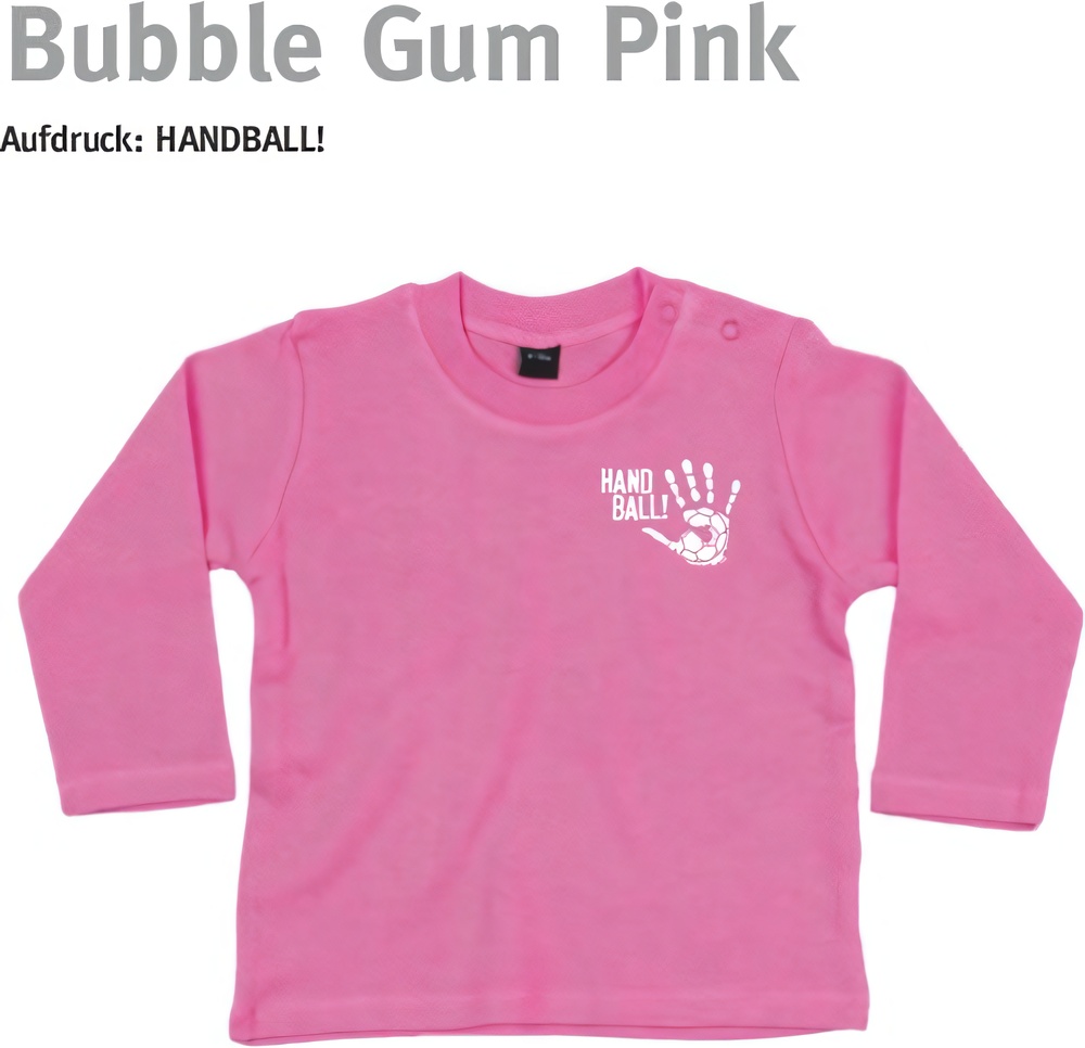 HandballCollectionBabyKinderLongsleeveBZ11BubbleGumPink-18-24Monate