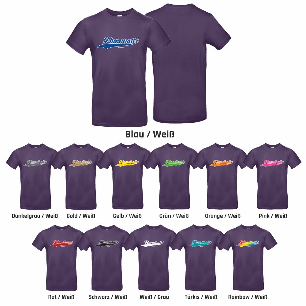 HandballFashionT-ShirtSince1917TU03TUrbanPurple-S