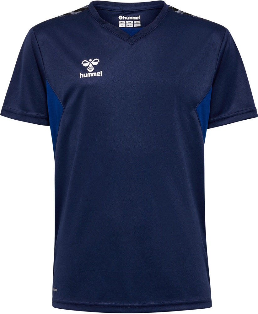 HummelKinderT-ShirtTopHmlauthenticPlJerseySSKidsMarine-116