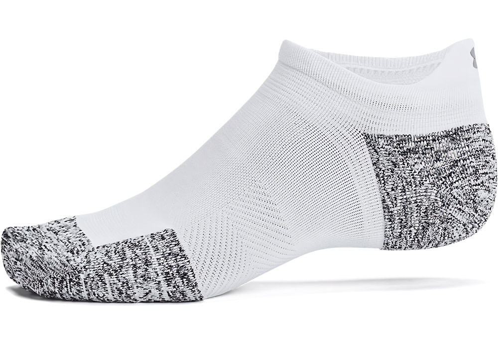 UnderArmourSockenUaAdRunCushion3PkNsWhite100-LUSLG