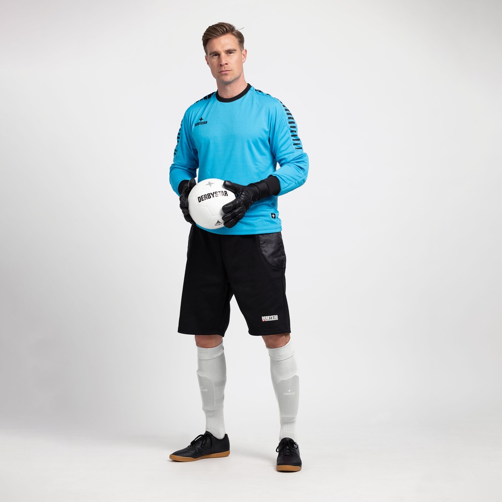 DerbystarHyperTorwarttrikot512010PetrolSchwarz-S