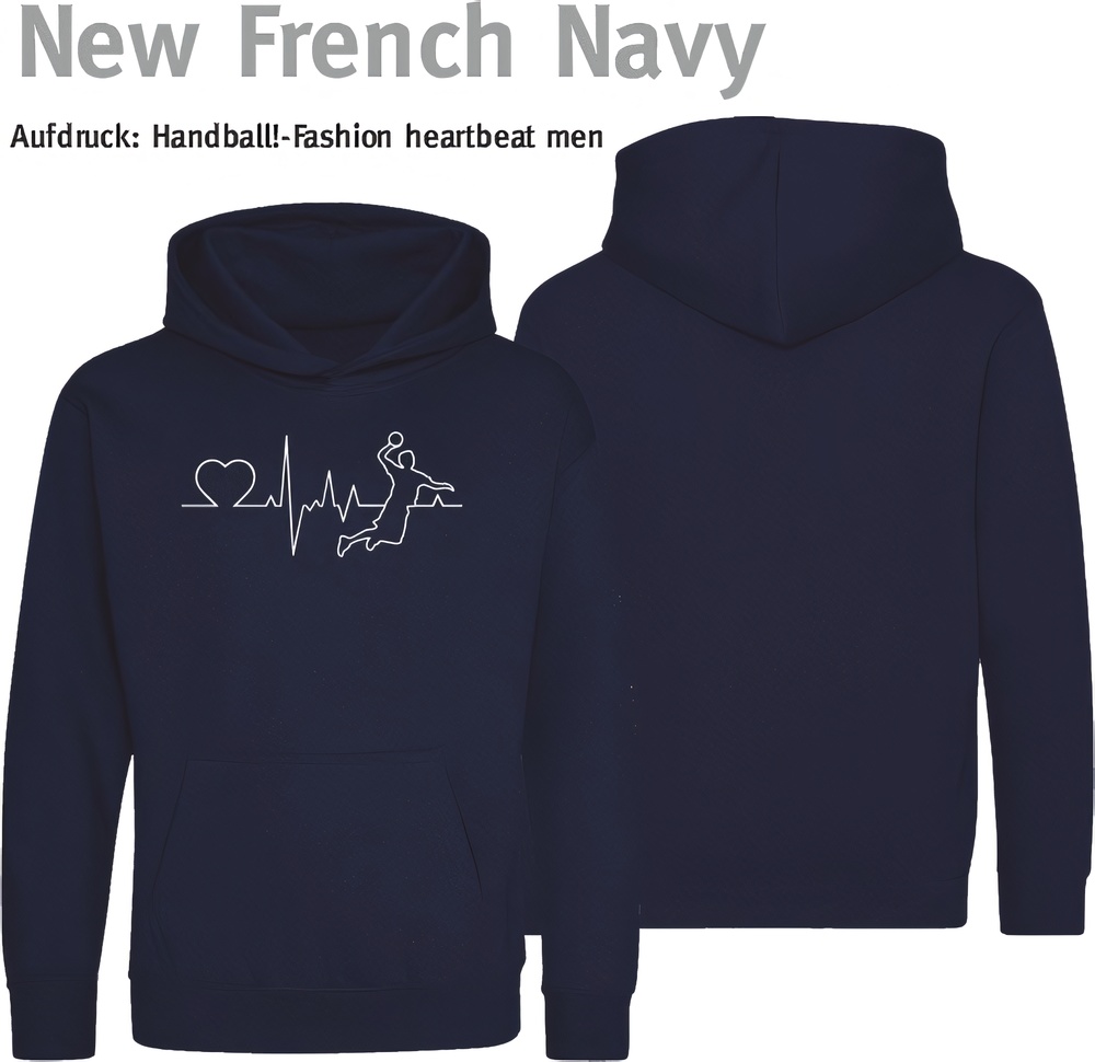 HandballFashionKinderHoodieHeartbeatMenJH001JNewFrenchNavy-1-2Jahre