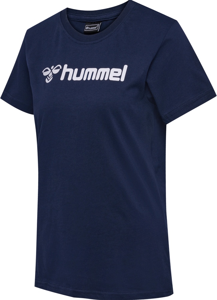 HummelDamenSportShirtHmlmoverCottonT-ShirtSSWoman205586Marine-L