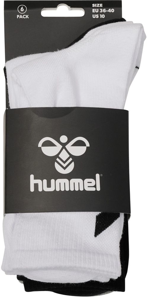 HummelSockenHmlchevron6-PackSocks213254BlackWhiteGrey-10