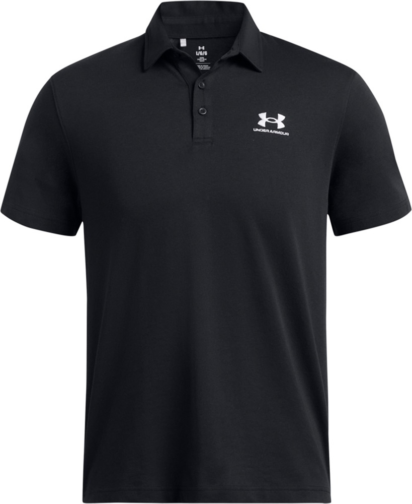 UnderArmourPoloShirtUaIconPoloBlack001-3XL