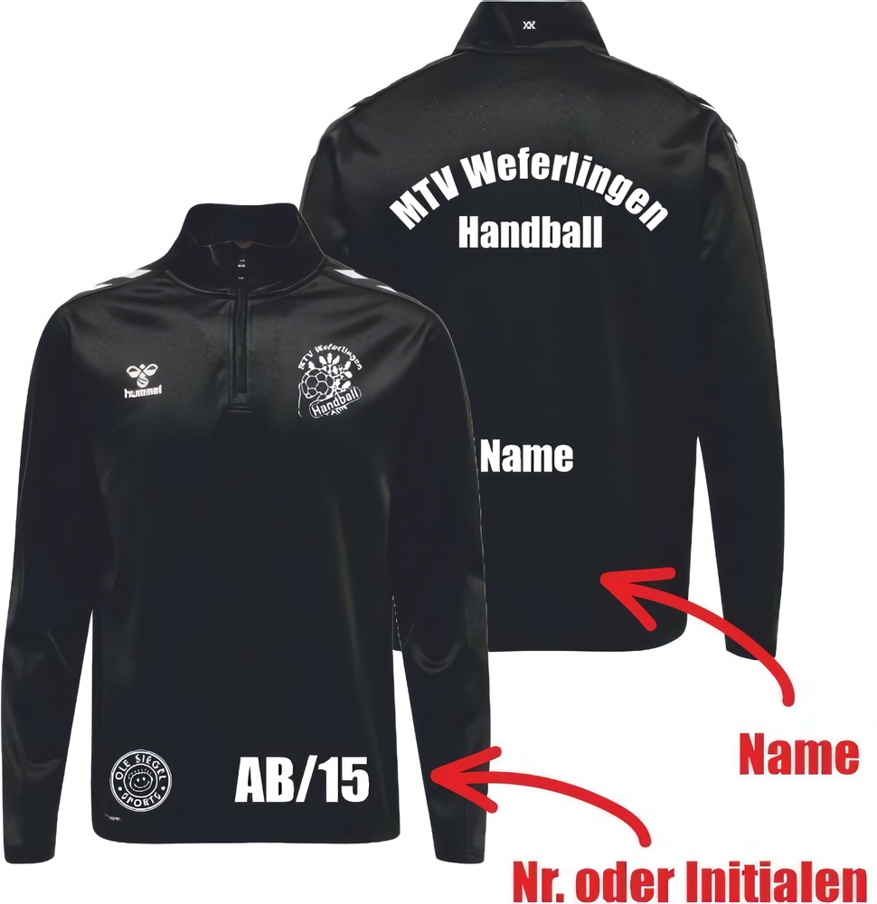 MTVWeferlingenKinderHummelhmlCore20PolyHalfZipSweatKids230833