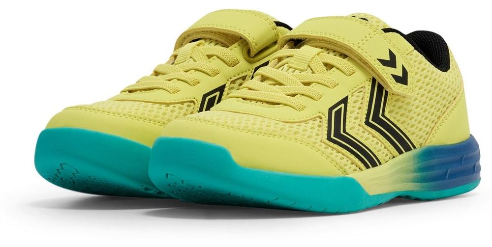 HummelKinderHallenschuhe-HandballMultiplayFlexVcJr224853LimeadeAnthacite-26